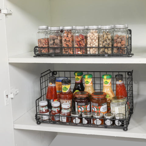 X-cosrack wall-mount 3-tier basket saves wall space and boosts order