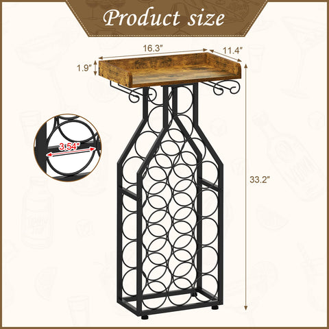 X-cosrack sturdy MDF and metal construction for durability.