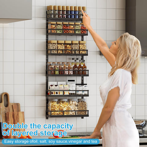 X-cosrack versatile installation for wall or pantry cabinet
