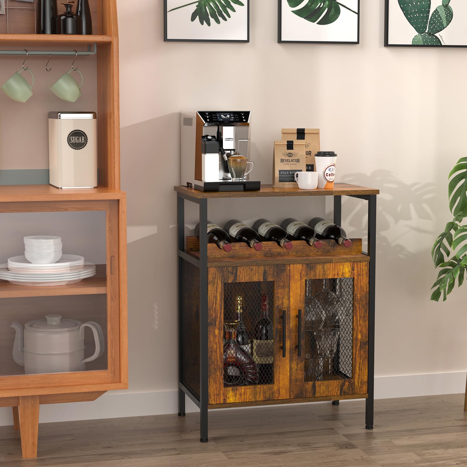 X-cosrack wine bar cabinet ideal for home entertaining and daily use