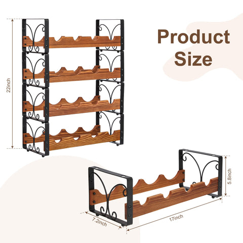 X-cosrack bottle holder stability ensures secure bottle storage