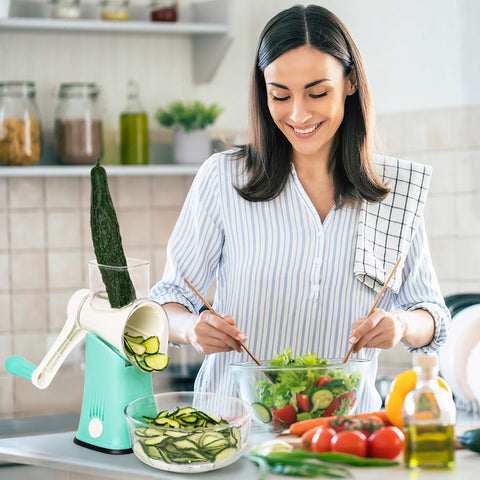 X Home ergonomic handle and pusher for safe operation