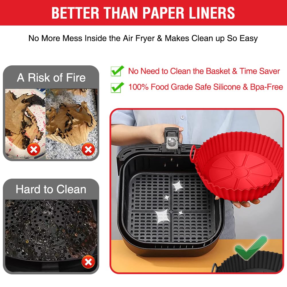 Xabzhzn BPA-free silicone liner highlighting safe, non-stick material.