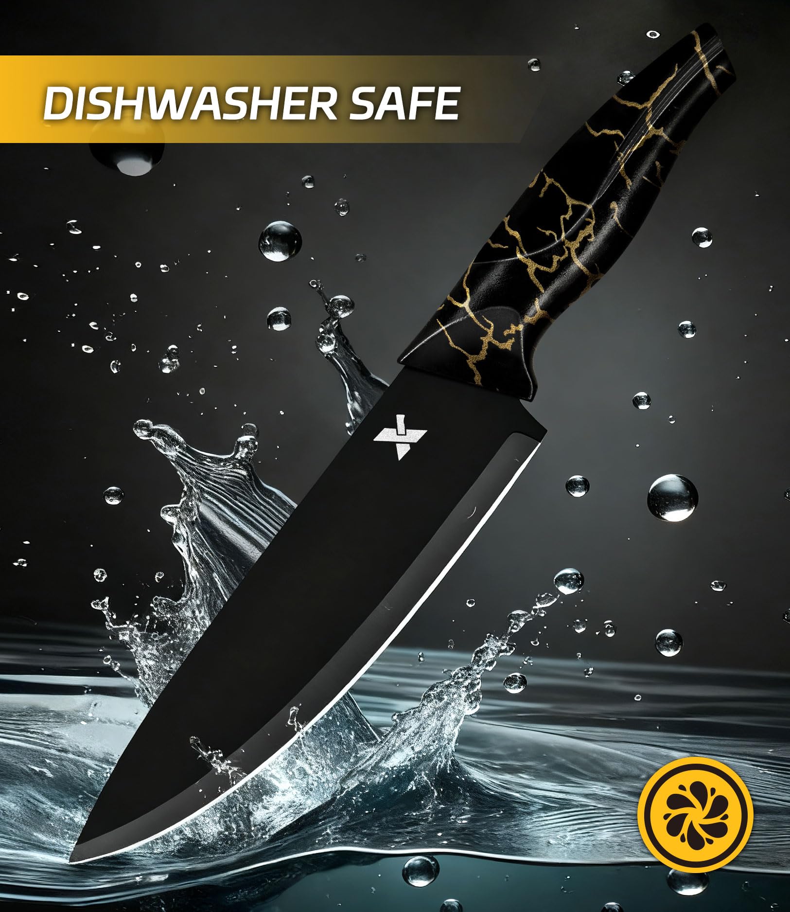 XANAPON 7.5-inch bread knife cleanly slices crusty bread