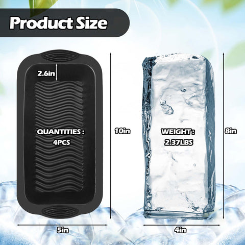 XANGNIER cold-plunge ice blocks extend ice bath duration.