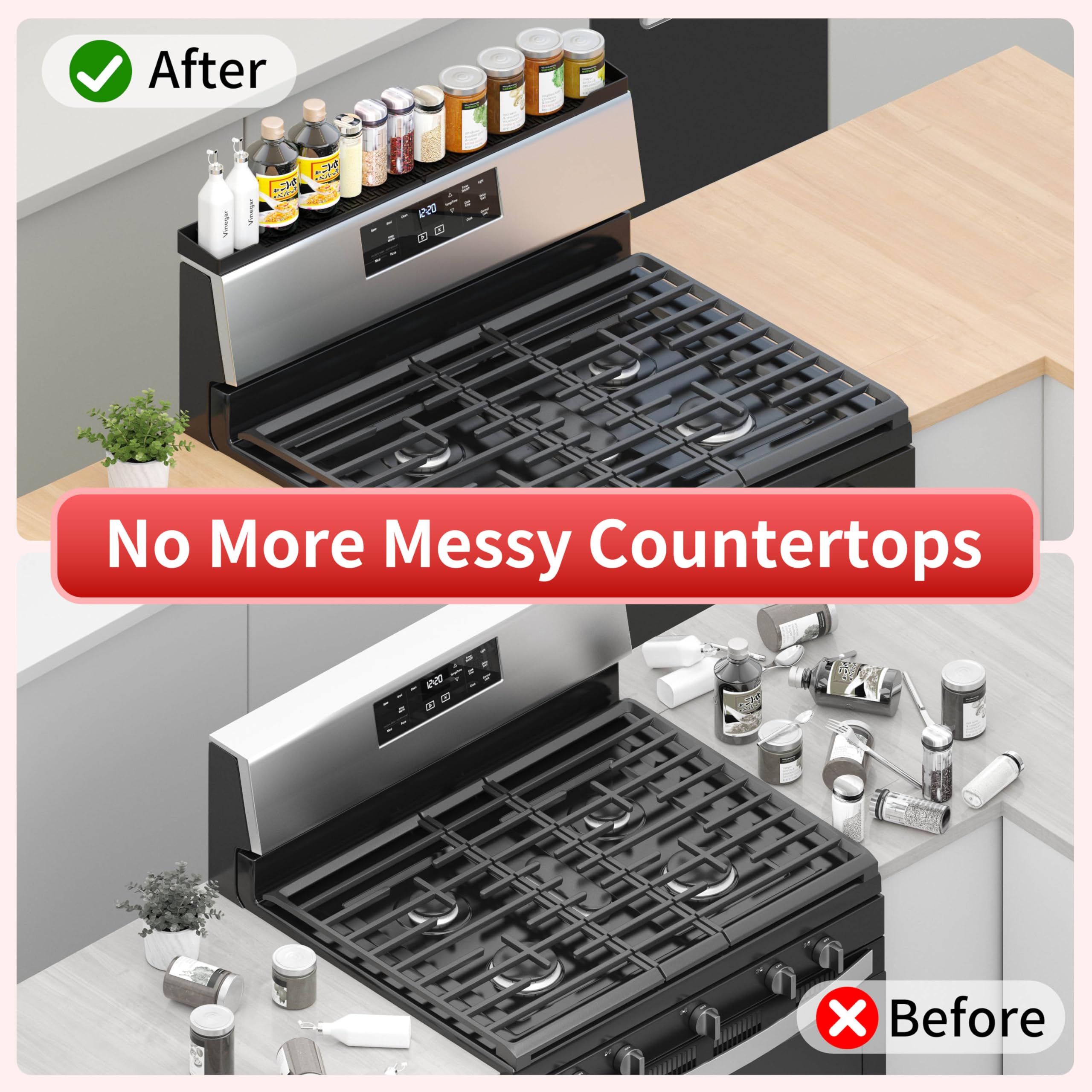 Xaogogo magnets close-up highlights strong hold for durable kitchen organization.