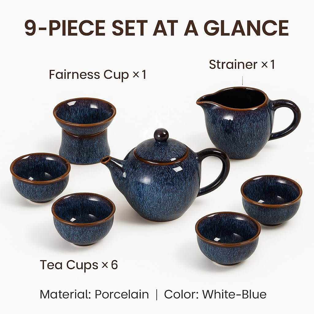 XAOLUFAFAFA Box-open view shows balanced porcelain pieces for graceful serving