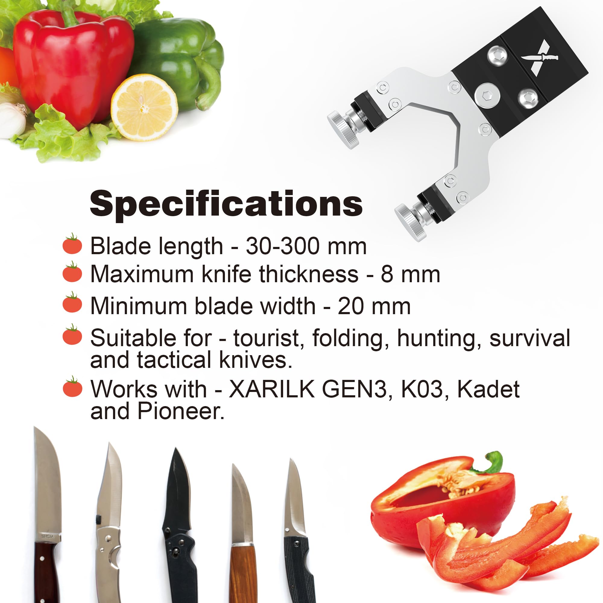 XARILK Center Y Clamp offers durable, precise clamping for outdoor edge maintenance.
