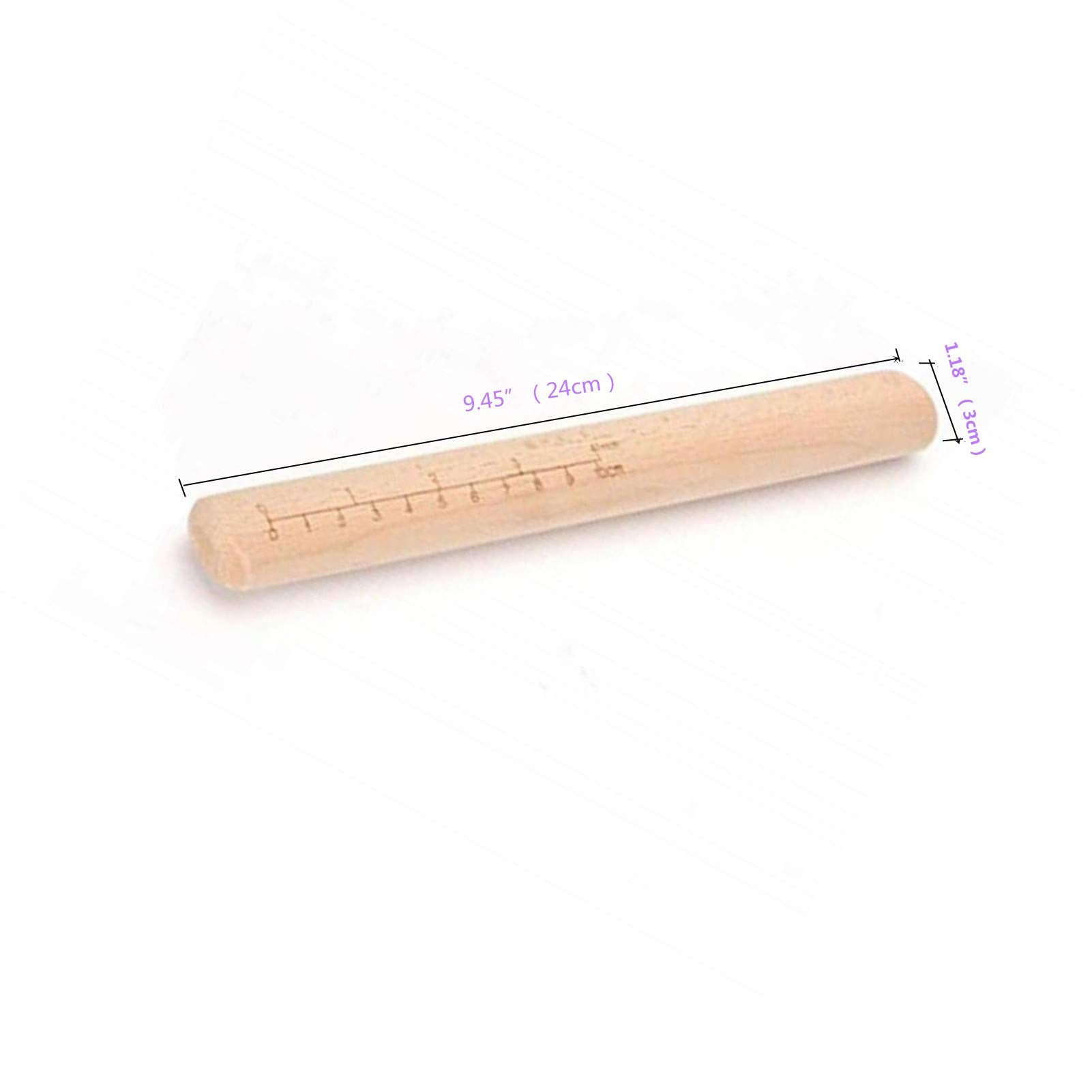XBLDMJY small, lightweight rolling pin for precise control.