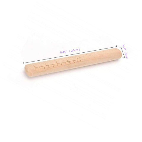 XBLDMJY small, lightweight rolling pin for precise control.