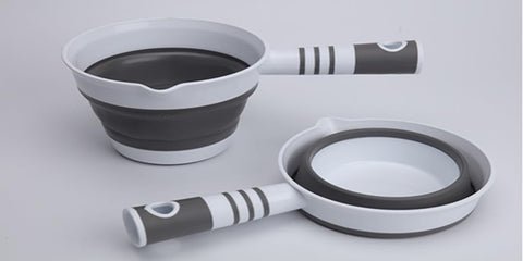 XBLDMJY water scoop grey designed for travel and compact carry