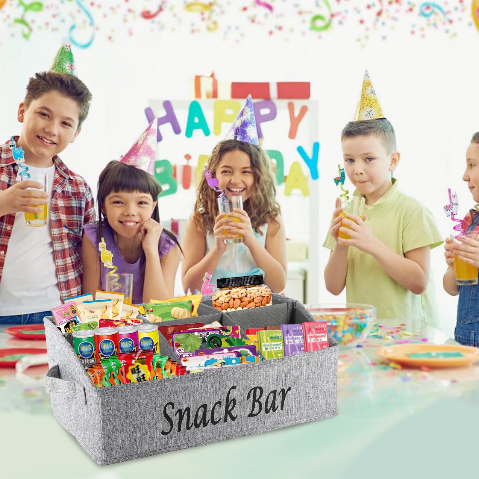 Xbopetda beige removable dividers for flexible snack sizing