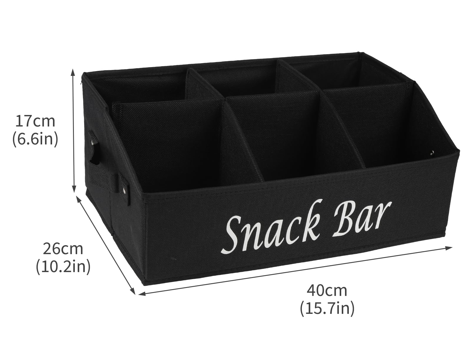 Xbopetda snack organizer with handles makes portable snack stations effortless