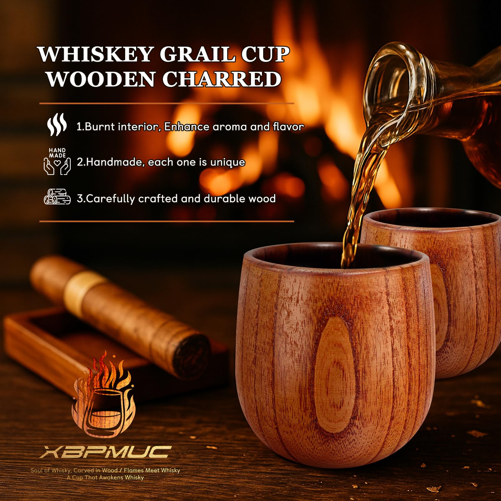 XBPMUC wood grain aeration enhances vanilla and caramel notes