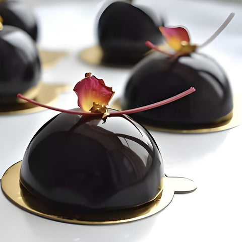 Xcake Lcook Chocolate Ball Mold delivers smooth, glossy spheres for fondant or ganache centers.