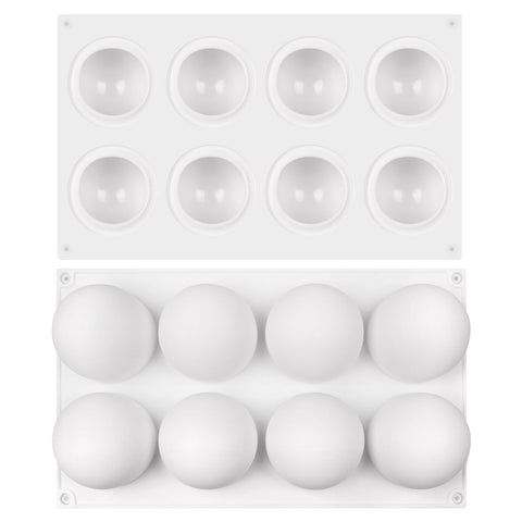 Xcake Lcook Silicone Ball Mold set saves space with foldable, durable design.