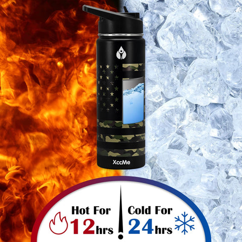 XccMe double-wall vacuum design preserves temperature for hours.