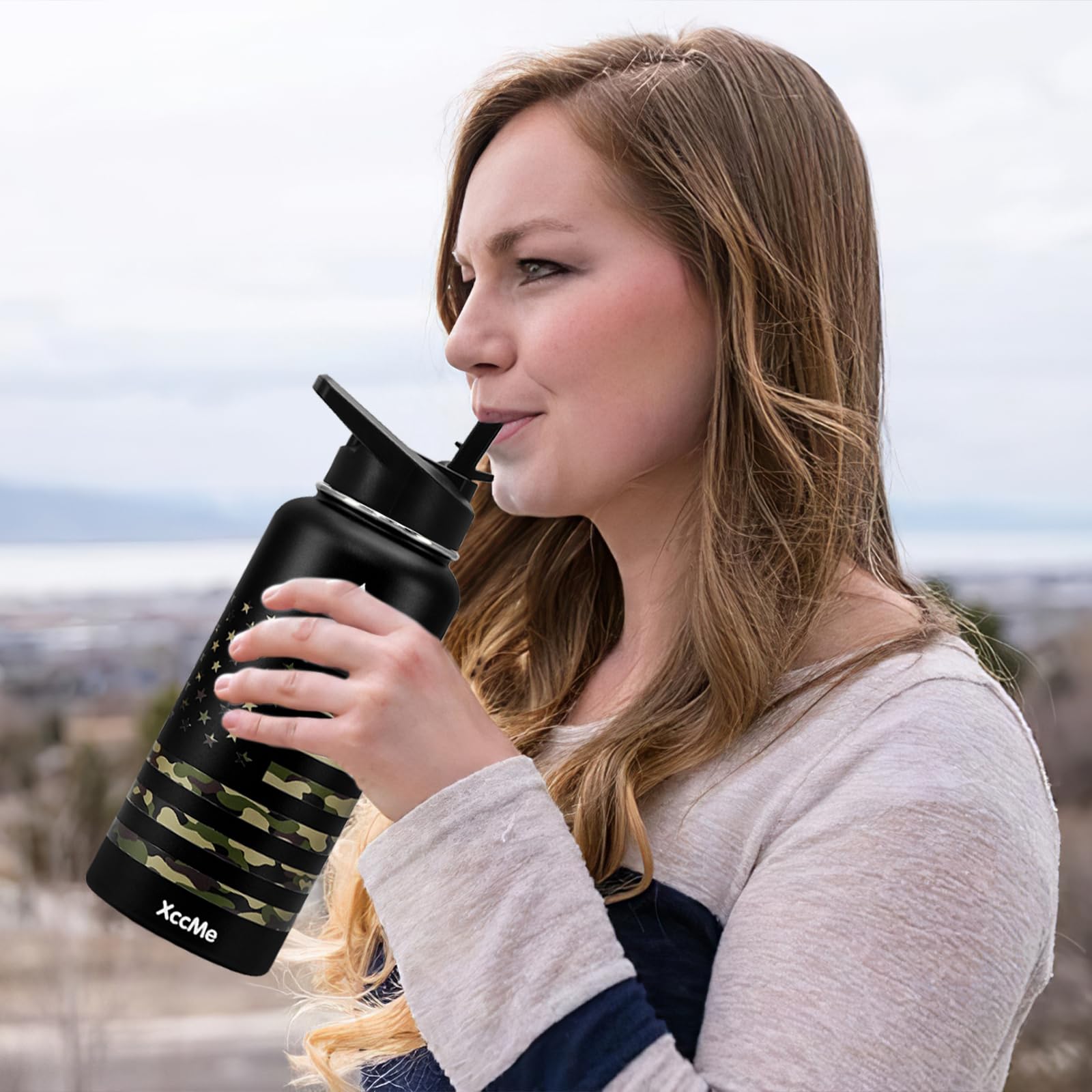 XccMe dishwasher-safe bottle simplifies cleanup after workouts or travel