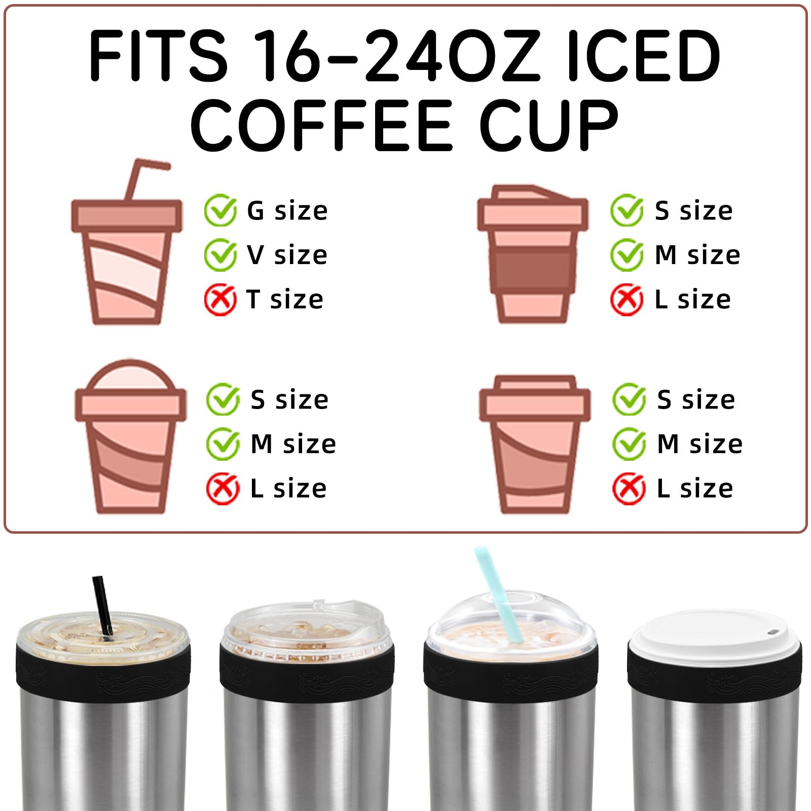 Lightweight 25g XccMe ring adds minimal weight to your tumbler setup.