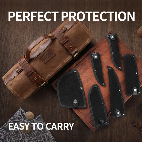 XCHIEF PRO hammer-finish blade texture enhances non-stick cutting feel
