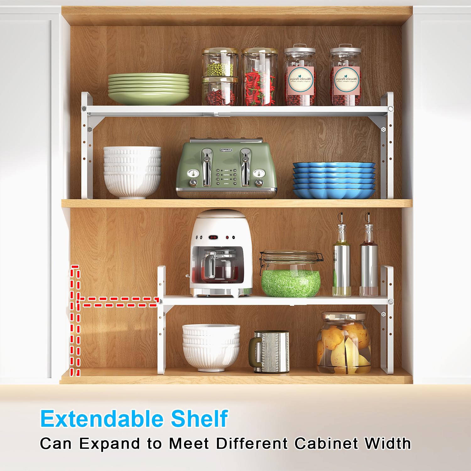 X-cosrack heavy-duty metal shelf demonstrates sturdy construction.