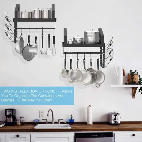 X-cosrack kitchen organizer in action keeping counters clear and stylish.