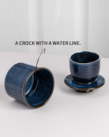Xela Butter Crock makes a stylish gift for kitchen lovers.