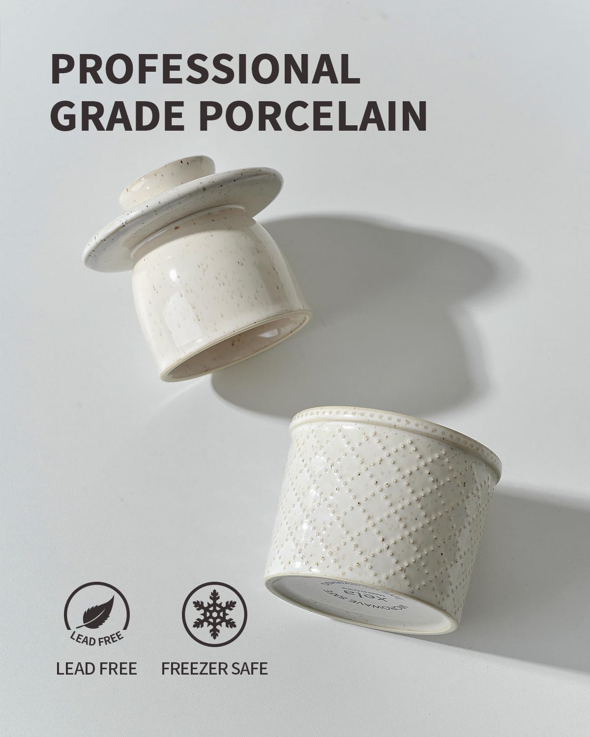 Xela Diamond Series speckled glaze adds timeless style and durability