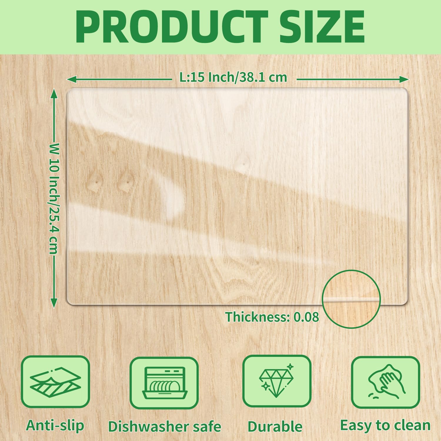 Xfenvs anti-slip mat doubles as drawer liner for stability.