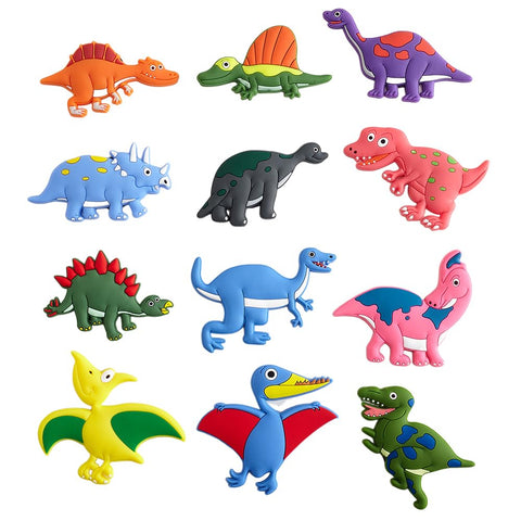 XFNRUBBER dinosaur fridge magnet vibrant color for kitchen decor and notes