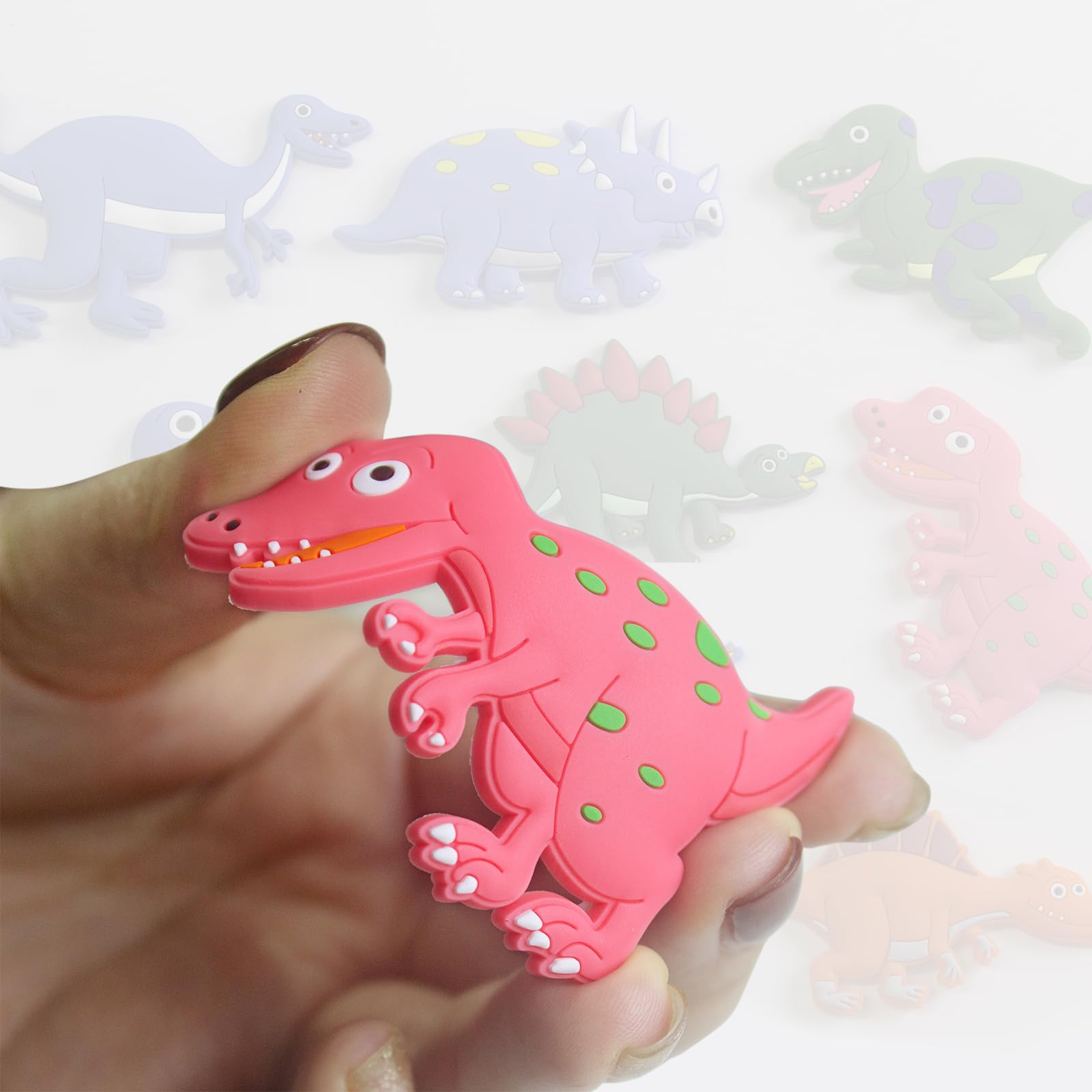 XFNRUBBER dinosaur magnet set brightens whiteboard and reminders