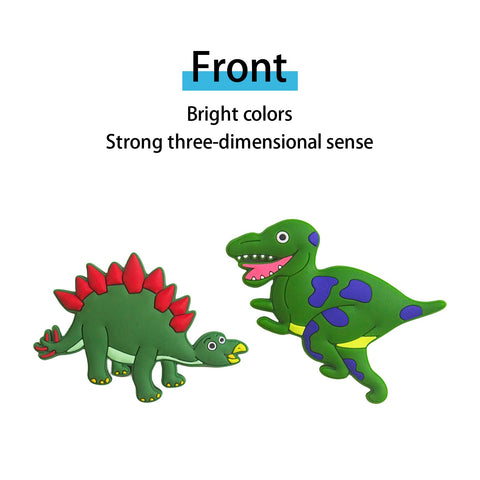 XFNRUBBER dinosaur magnet holds photos on metal surface securely