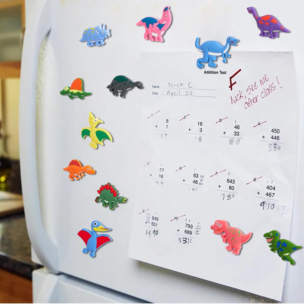 XFNRUBBER fridge magnets set ideal for kids’ learning through play