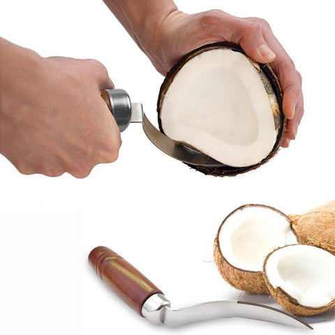 Complete XHGAYL coconut opener tool set ready for fresh coconuts