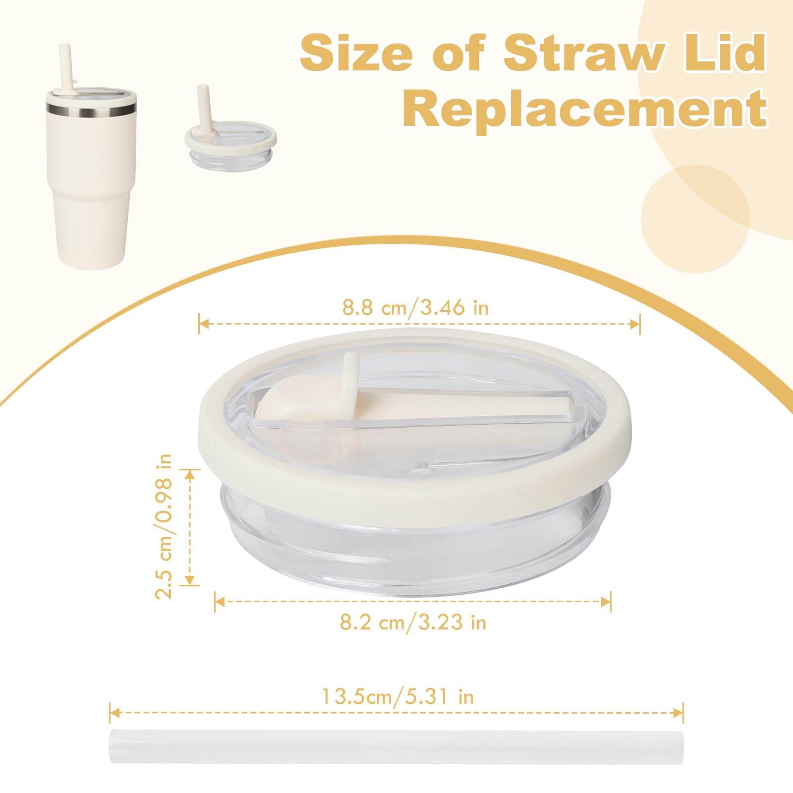 XHJH Stanley Quencher spill-proof lid close-up showing secure seal.