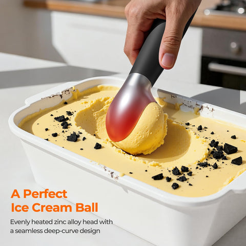 XIAOJINYU IP67 waterproof scoop head for easy cleaning.