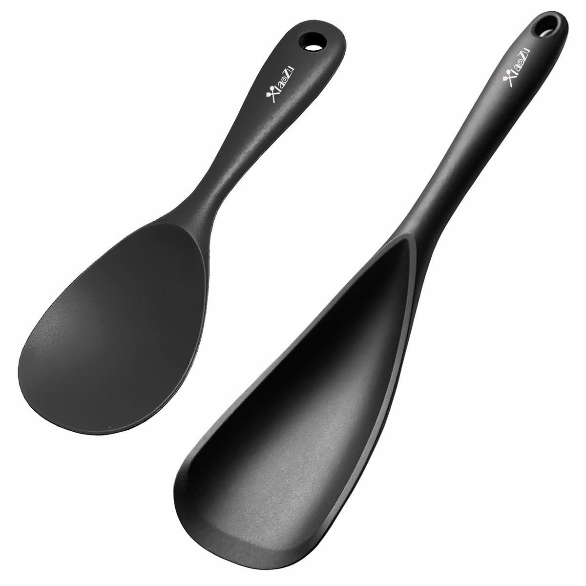 XiaoZu cooking spoon and rice scooper set in action for versatile kitchen tasks.