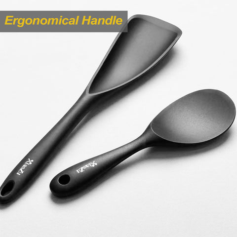 XiaoZu dishwasher-safe spatula design shown for quick kitchen cleanup.