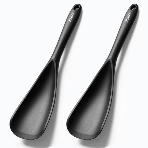 XiaoZu silicone spatula spoon with a durable design for versatile cooking tasks.