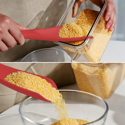 XiaoZu silicone spatula spoon scratch-resistant surface protects all cookware.