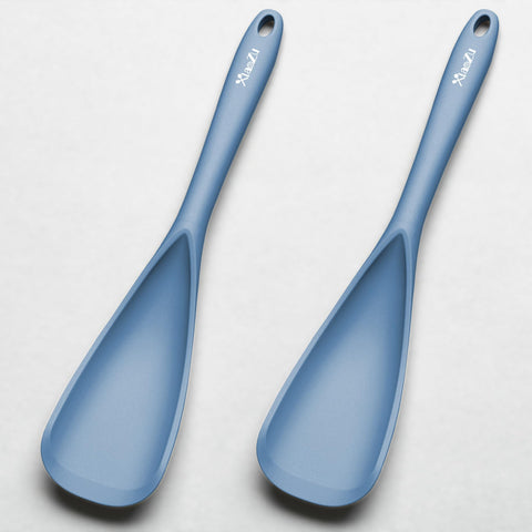 XiaoZu silicone spatula spoon starry blue on counter ideal for versatile cooking