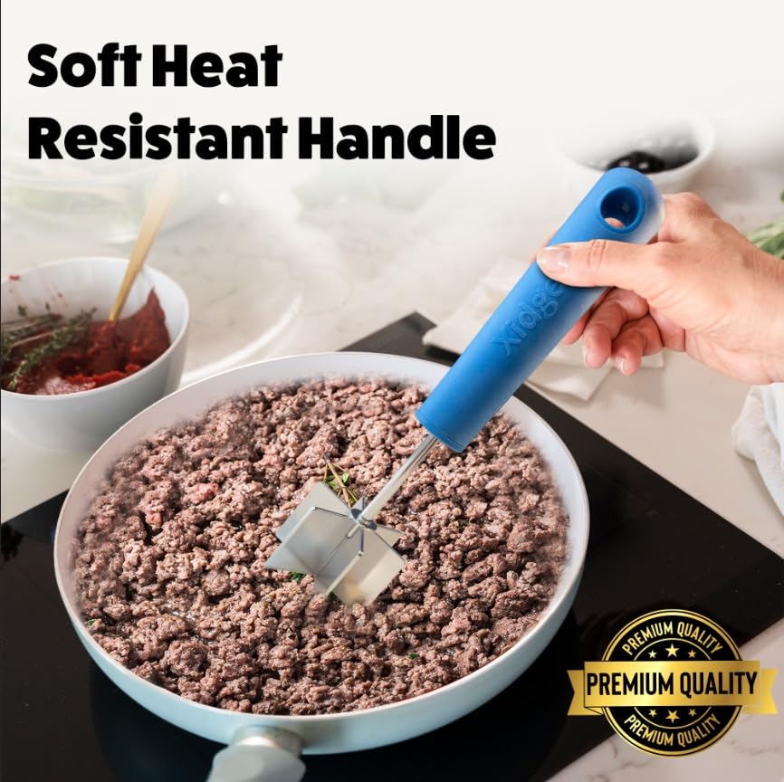 Xidgets meat tenderizer and batch-prep tool for efficient cooking.