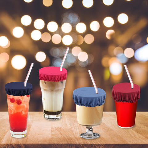XIHIRCD reusable drink lid with straw hole is easy to wash.