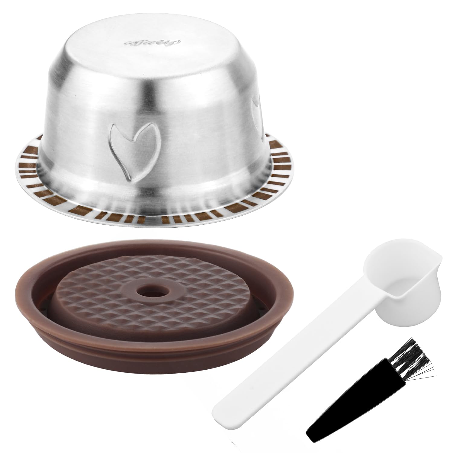 XIHIRCD reusable pod for Nespresso Vertuo with 230ml capacity enables customizable brews