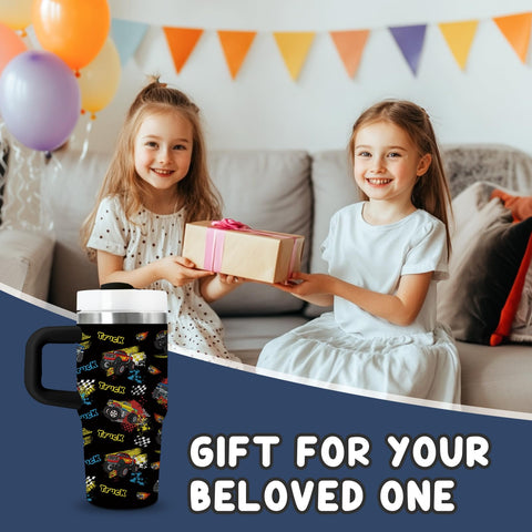 xiiai Monster Truck Tumbler gift idea for little racers