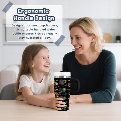 xiiai Monster Truck Tumbler travel-ready design for school and road trips