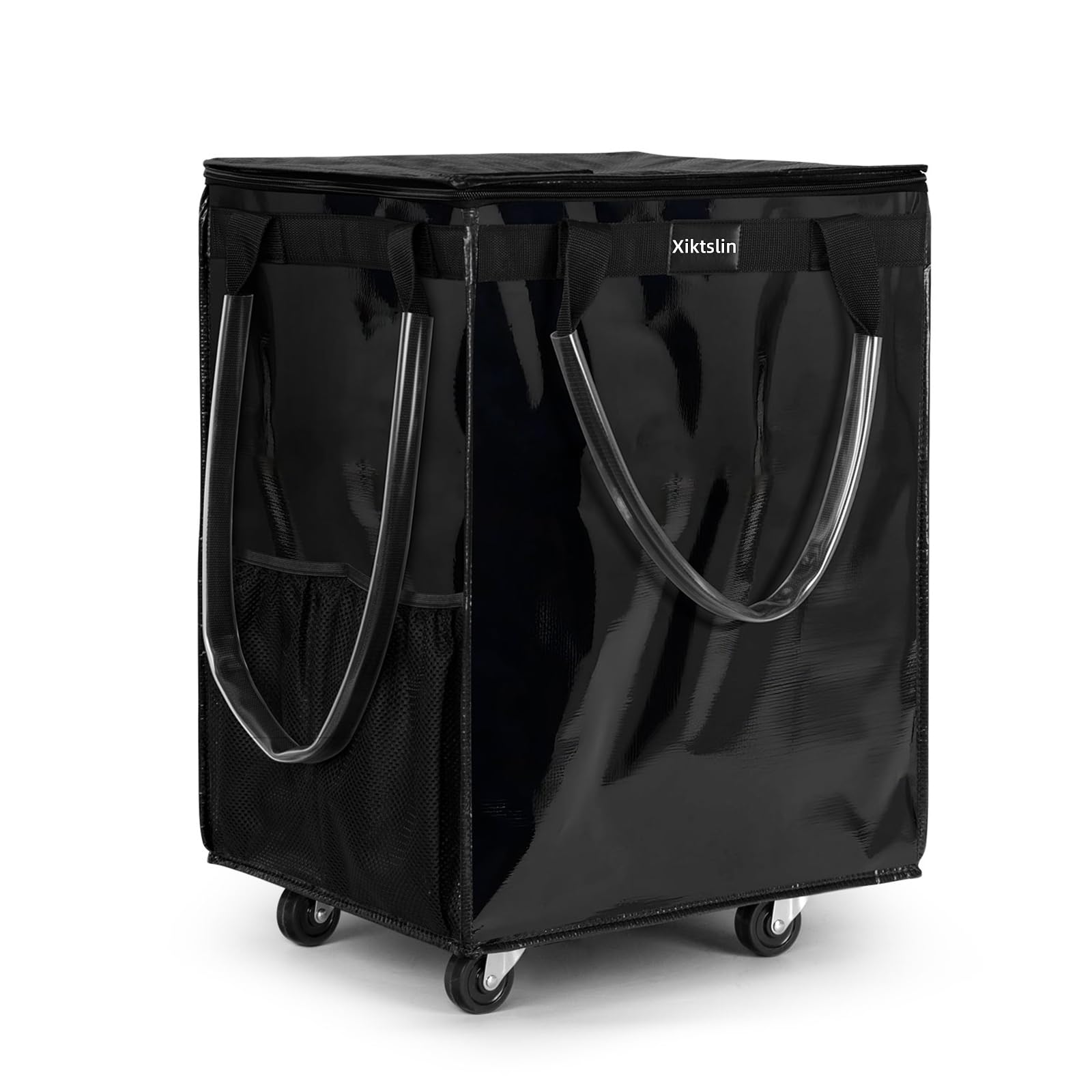 Xiktslin bag with 5 wheels and foldable design for easy storage and transport
