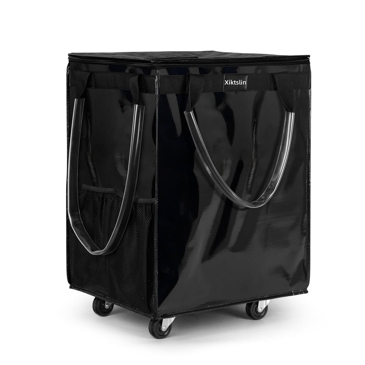 Xiktslin bag with 5 wheels and foldable design for easy storage and transport