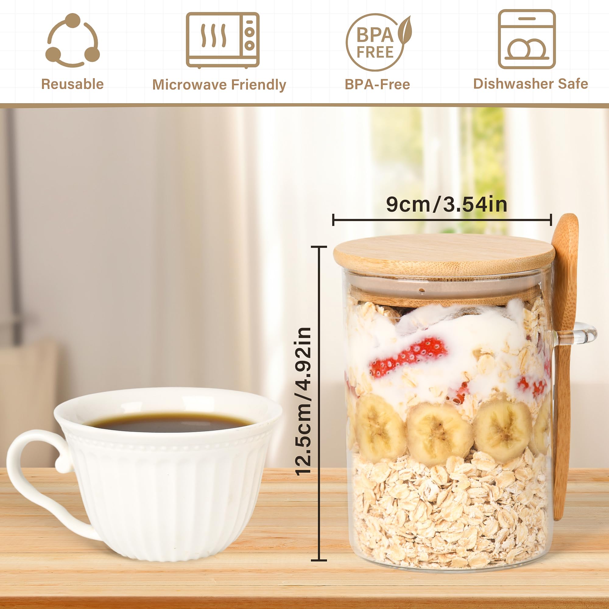 Xileanalee versatile storage for yogurt, fruit, or salads.