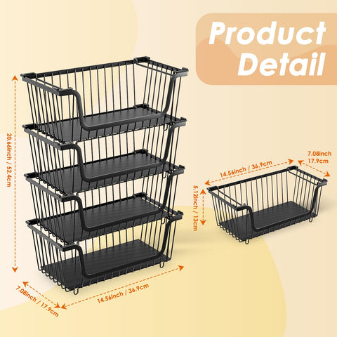 XILIDIA U-shaped access design for quick item retrieval from the basket.